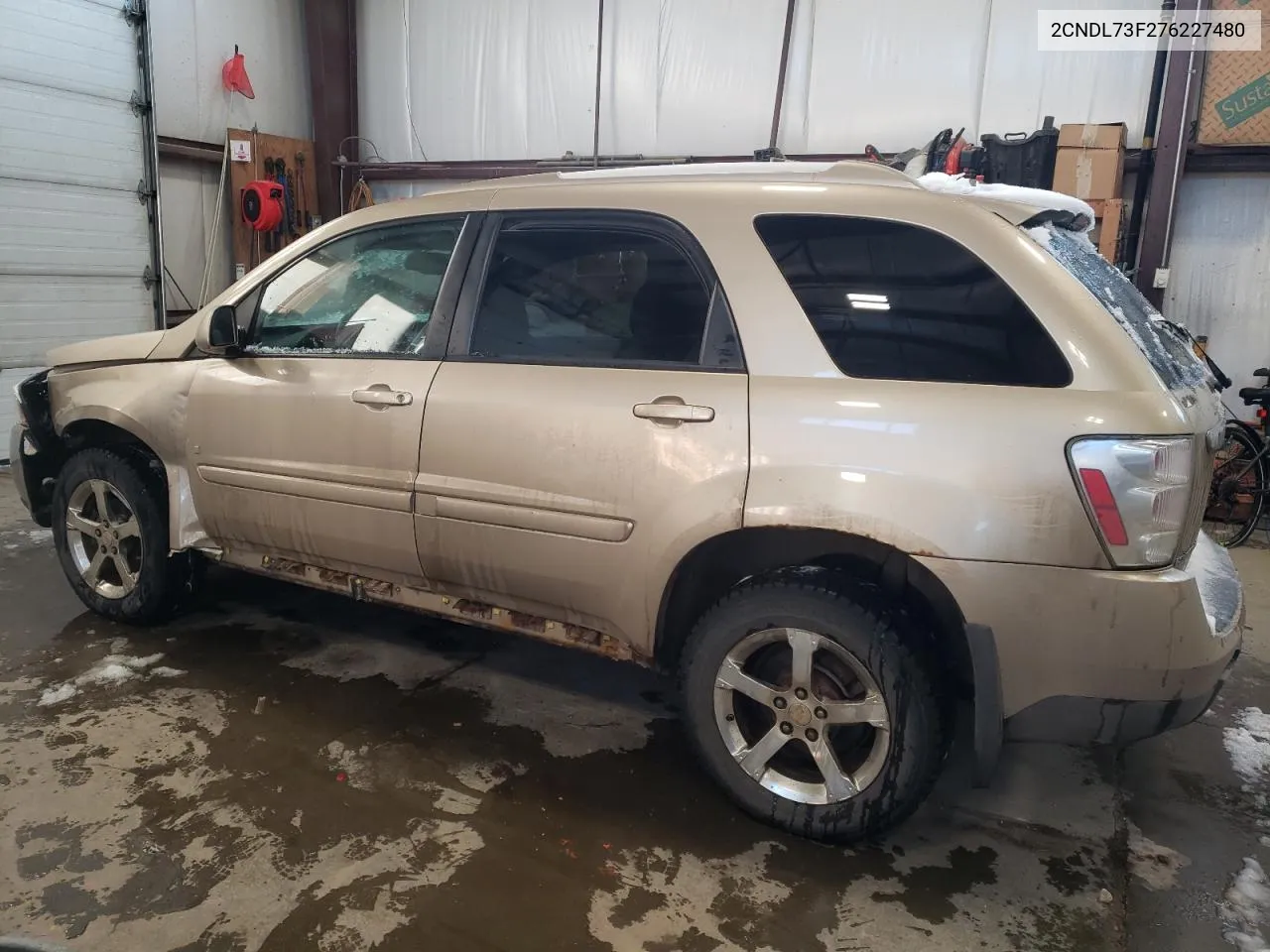 2007 Chevrolet Equinox Lt VIN: 2CNDL73F276227480 Lot: 69551442