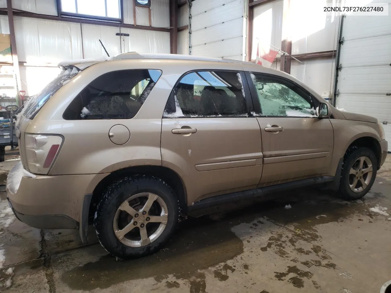 2007 Chevrolet Equinox Lt VIN: 2CNDL73F276227480 Lot: 69551442