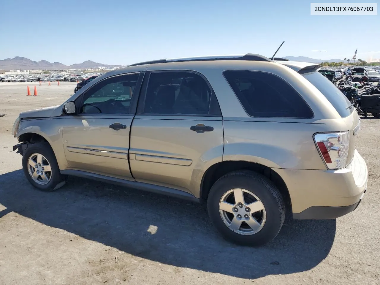 2007 Chevrolet Equinox Ls VIN: 2CNDL13FX76067703 Lot: 69625154