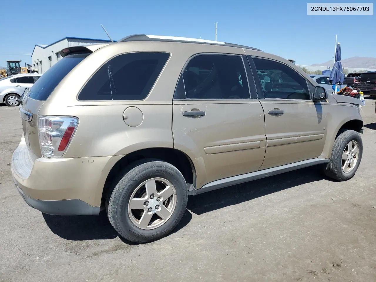 2007 Chevrolet Equinox Ls VIN: 2CNDL13FX76067703 Lot: 69625154