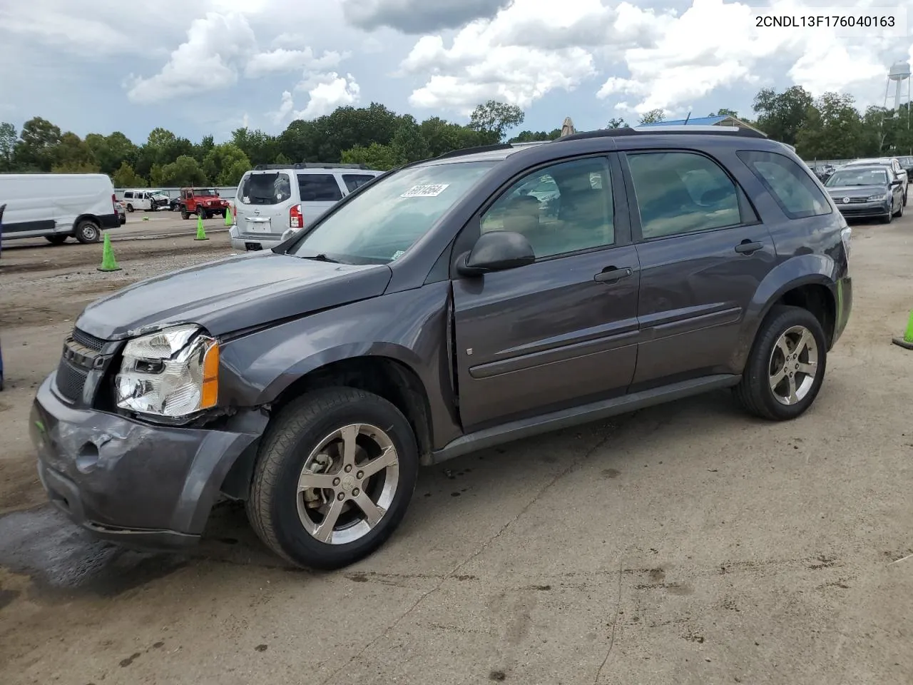 2007 Chevrolet Equinox Ls VIN: 2CNDL13F176040163 Lot: 69814564