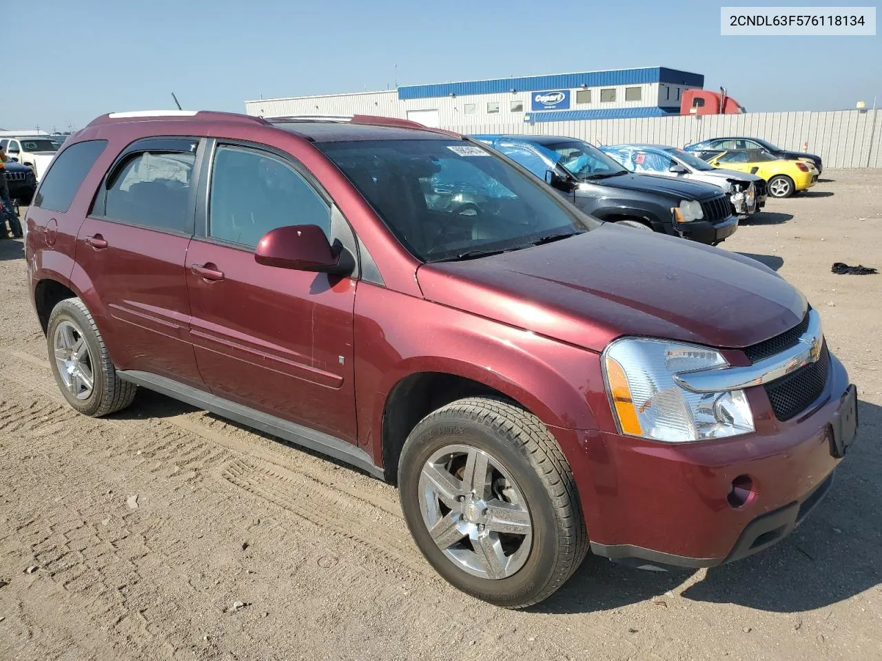 2CNDL63F576118134 2007 Chevrolet Equinox Lt