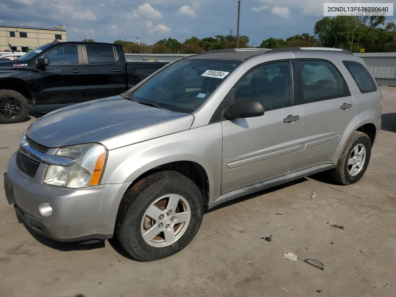 2CNDL13F676230640 2007 Chevrolet Equinox Ls