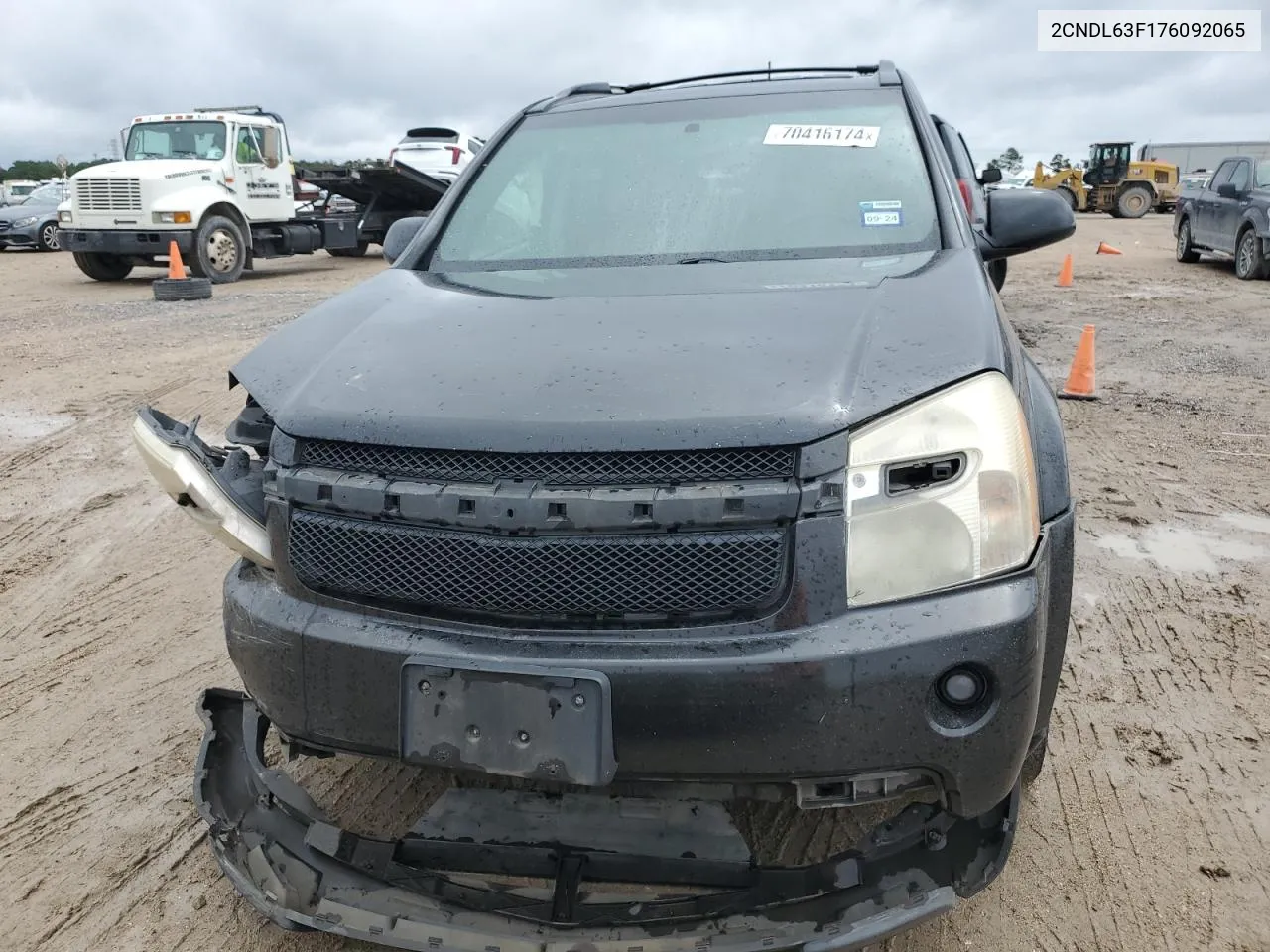 2007 Chevrolet Equinox Lt VIN: 2CNDL63F176092065 Lot: 70416174