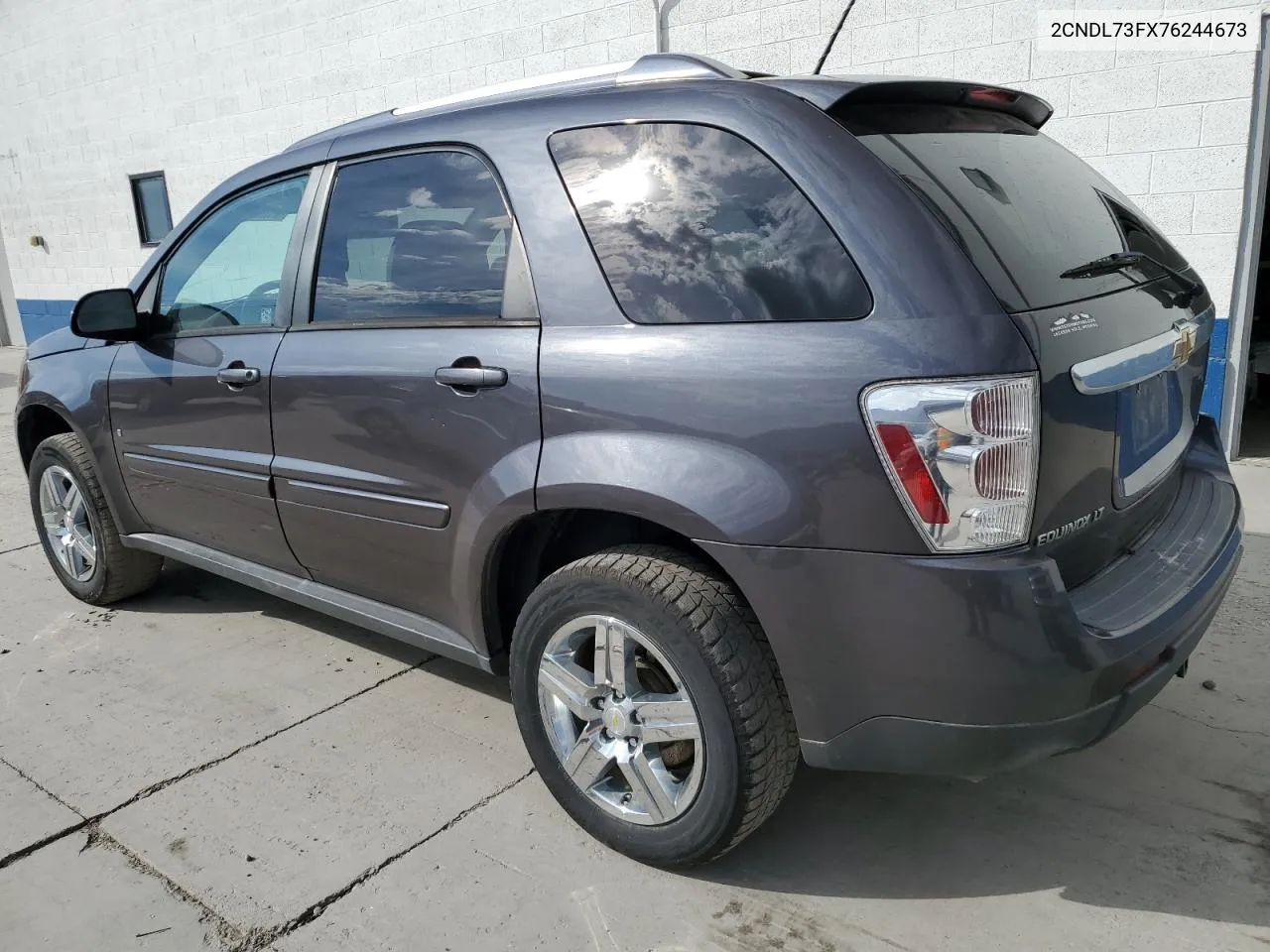 2007 Chevrolet Equinox Lt VIN: 2CNDL73FX76244673 Lot: 71002104