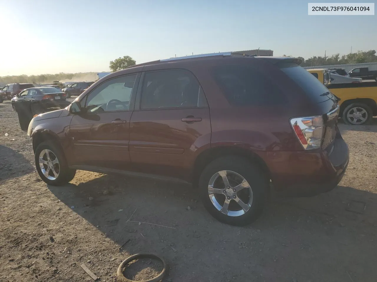 2007 Chevrolet Equinox Lt VIN: 2CNDL73F976041094 Lot: 71835294