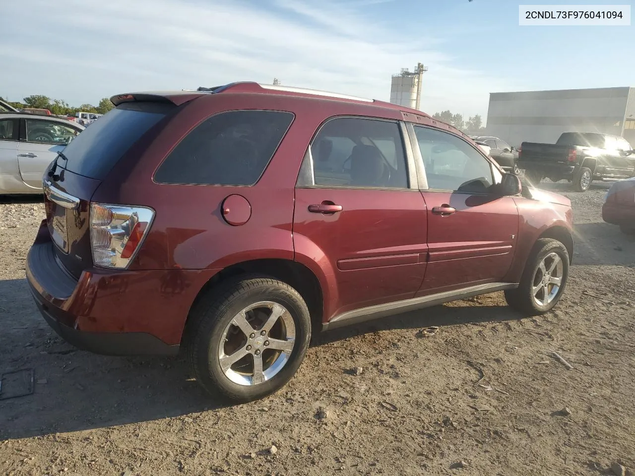 2007 Chevrolet Equinox Lt VIN: 2CNDL73F976041094 Lot: 71835294