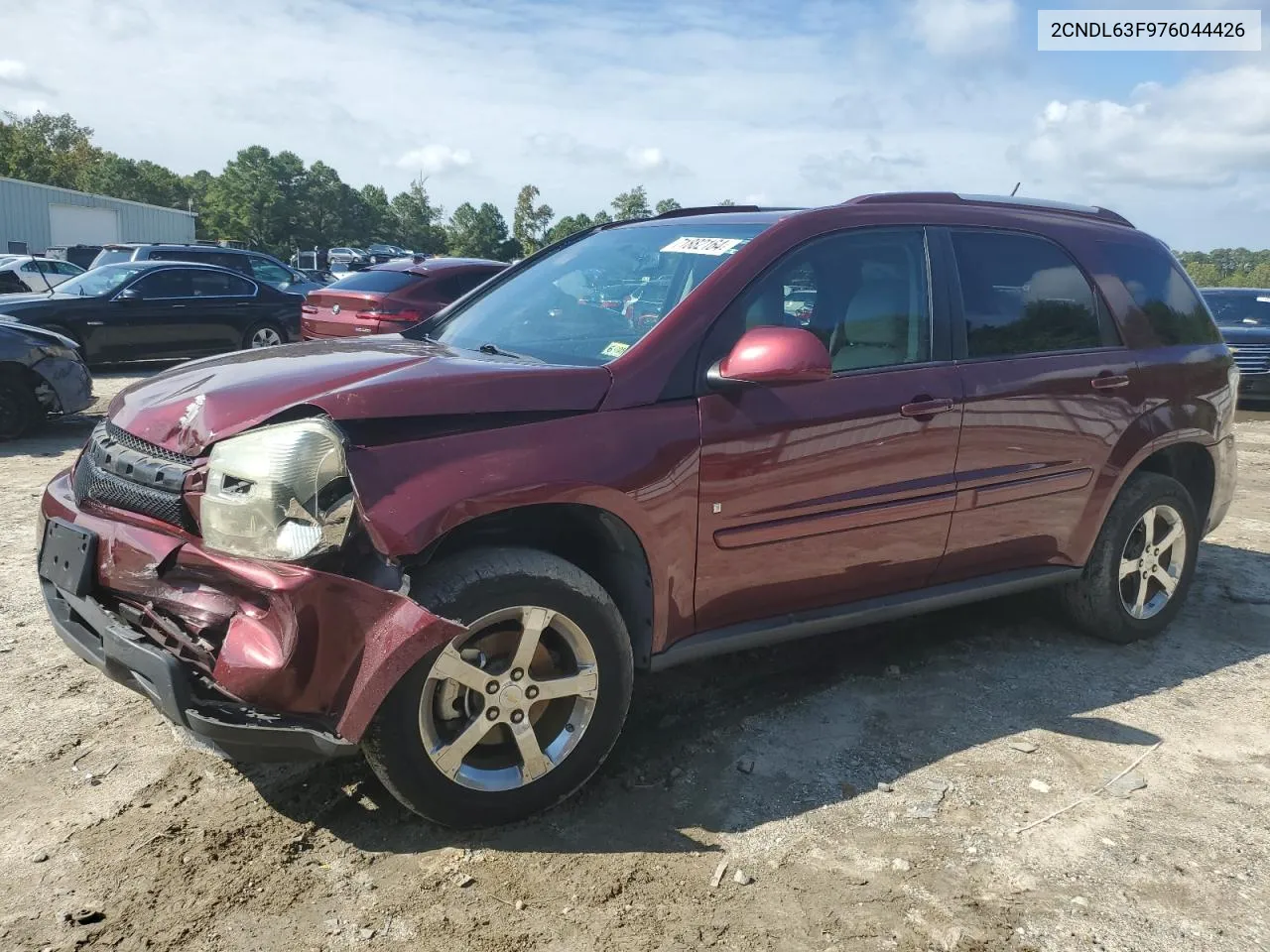 2007 Chevrolet Equinox Lt VIN: 2CNDL63F976044426 Lot: 71882164