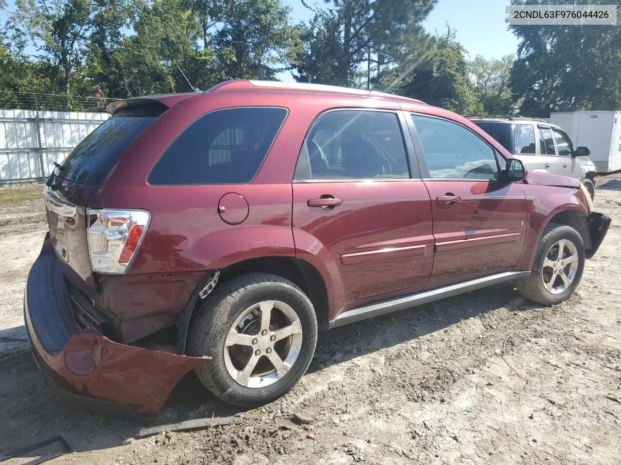 2007 Chevrolet Equinox Lt VIN: 2CNDL63F976044426 Lot: 71882164