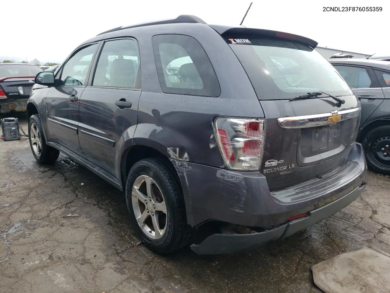 2007 Chevrolet Equinox Ls VIN: 2CNDL23F876055359 Lot: 72714824