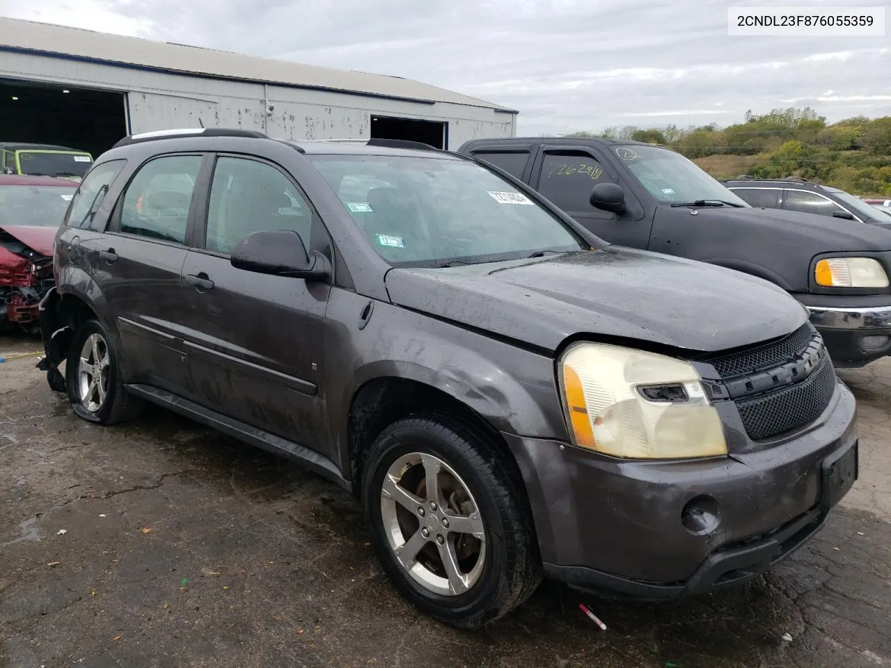 2CNDL23F876055359 2007 Chevrolet Equinox Ls