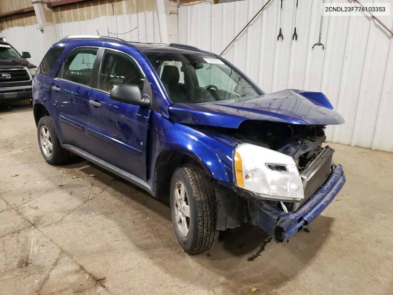 2007 Chevrolet Equinox Ls VIN: 2CNDL23F776103353 Lot: 73610294