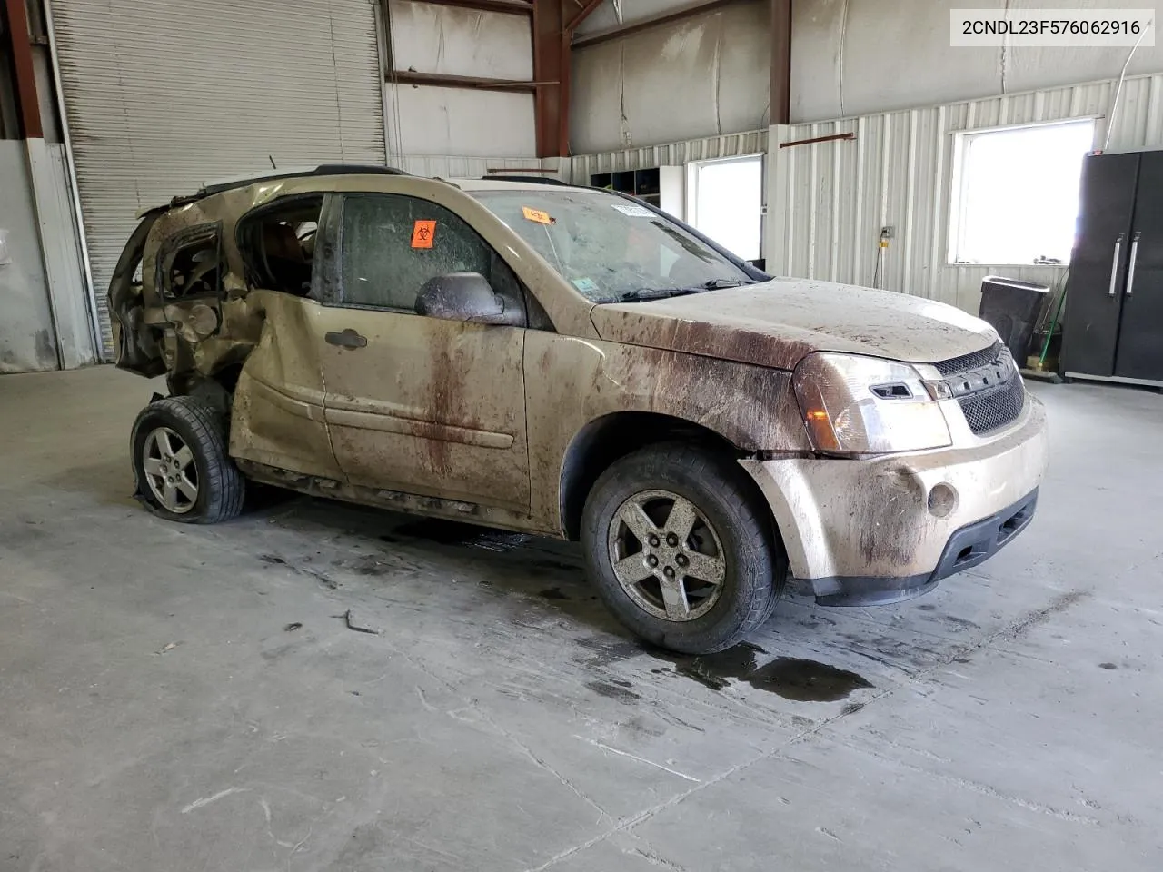 2007 Chevrolet Equinox Ls VIN: 2CNDL23F576062916 Lot: 73951074