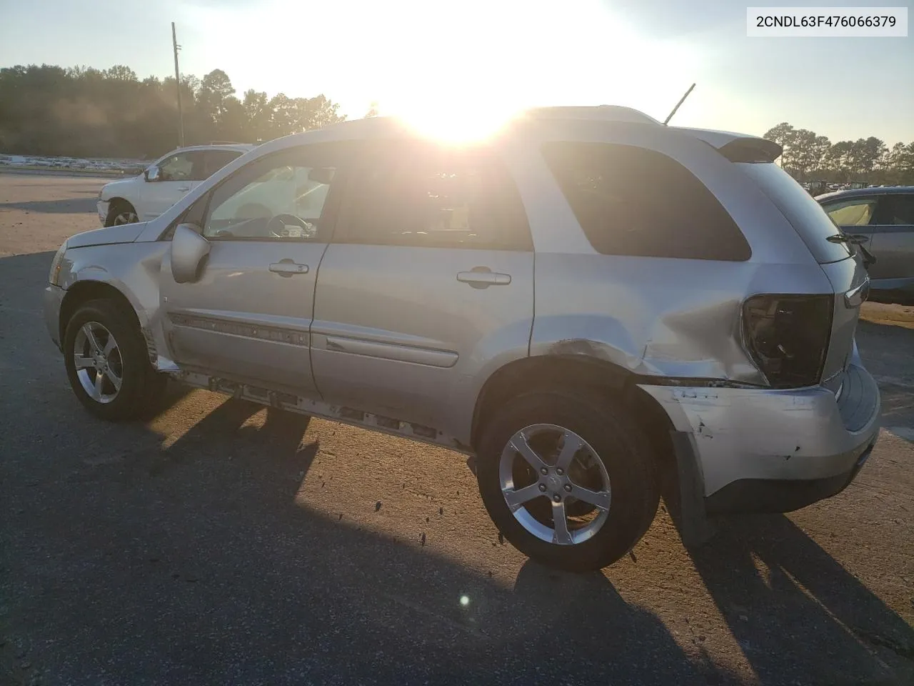 2007 Chevrolet Equinox Lt VIN: 2CNDL63F476066379 Lot: 74721884