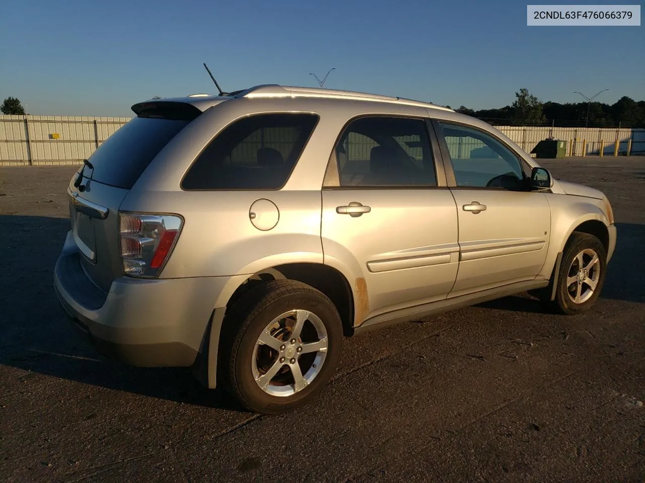 2CNDL63F476066379 2007 Chevrolet Equinox Lt