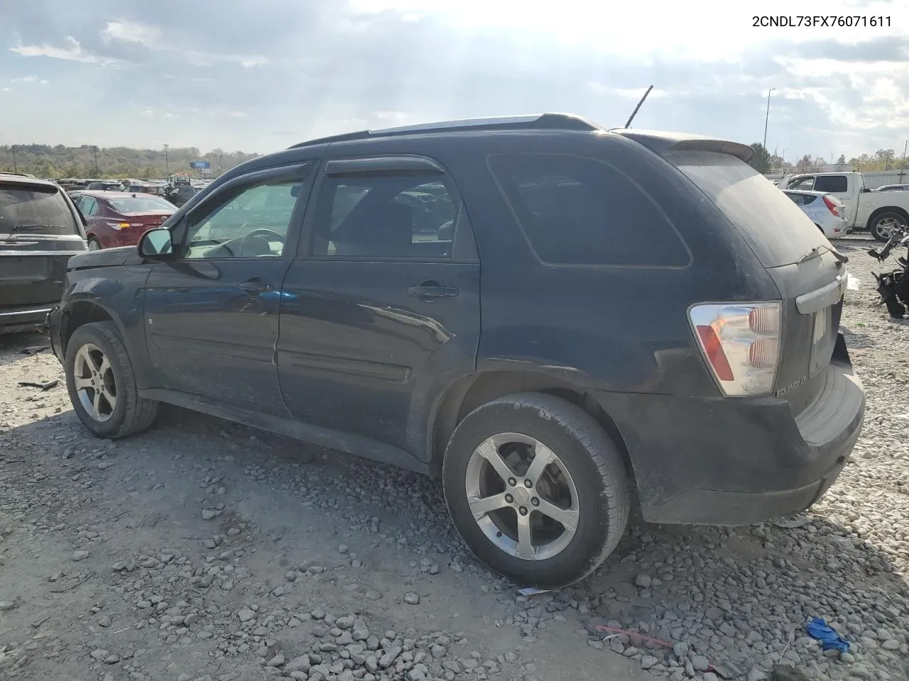 2007 Chevrolet Equinox Lt VIN: 2CNDL73FX76071611 Lot: 76143824