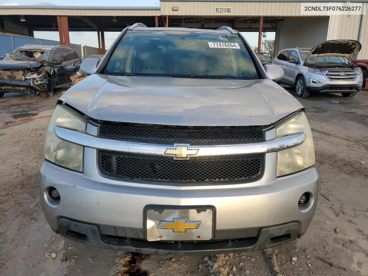 2007 Chevrolet Equinox Lt VIN: 2CNDL73F076226277 Lot: 77478264