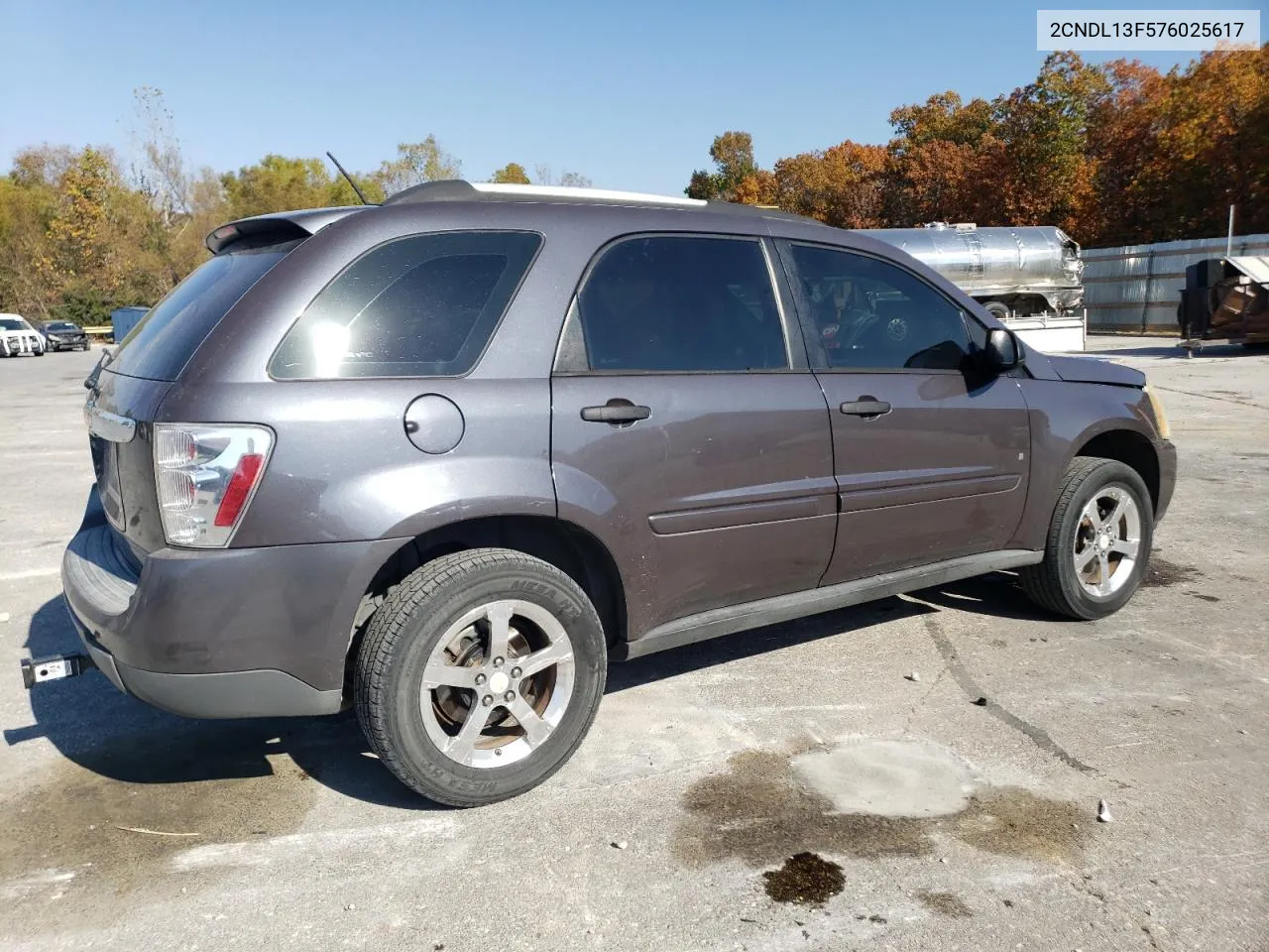 2007 Chevrolet Equinox Ls VIN: 2CNDL13F576025617 Lot: 77525994