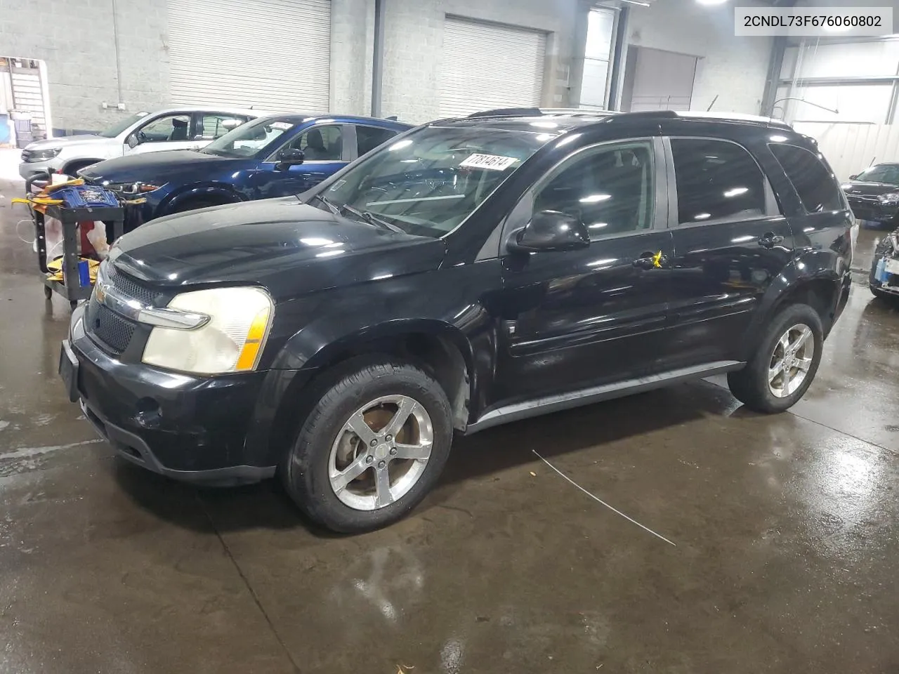 2007 Chevrolet Equinox Lt VIN: 2CNDL73F676060802 Lot: 77814614