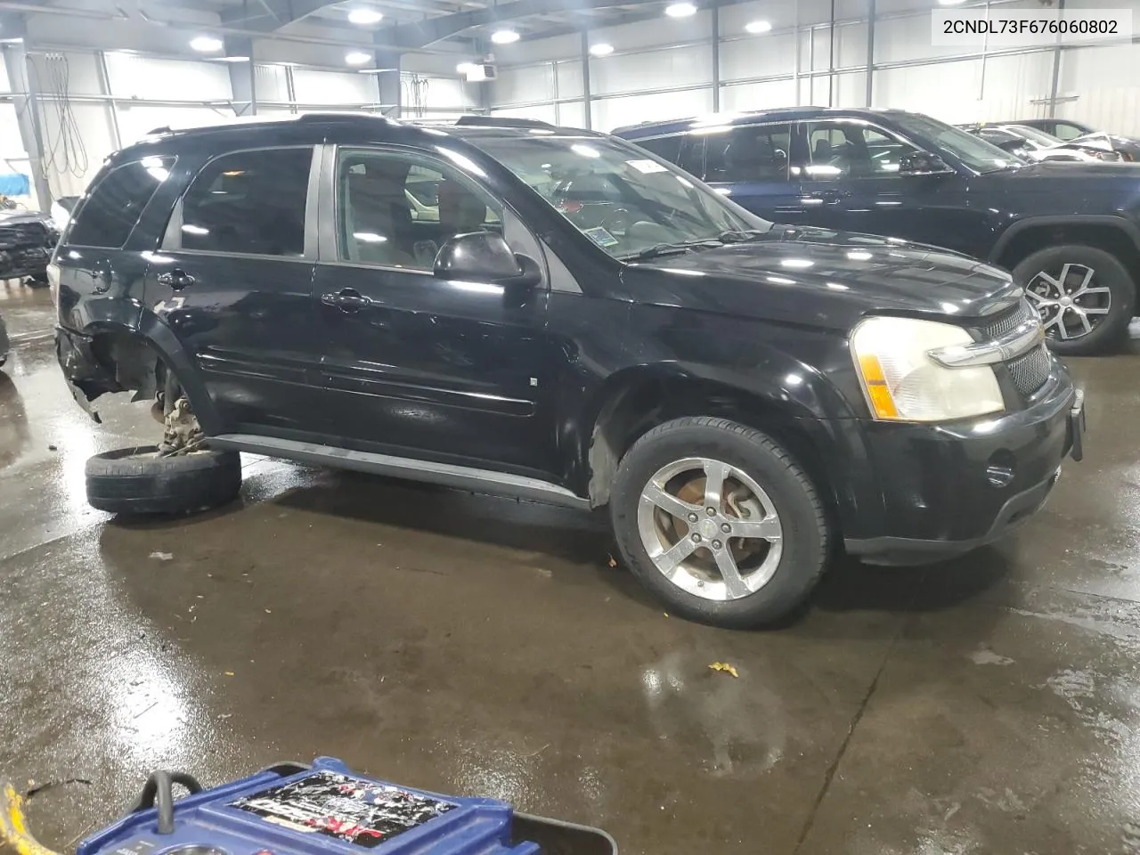 2007 Chevrolet Equinox Lt VIN: 2CNDL73F676060802 Lot: 77814614