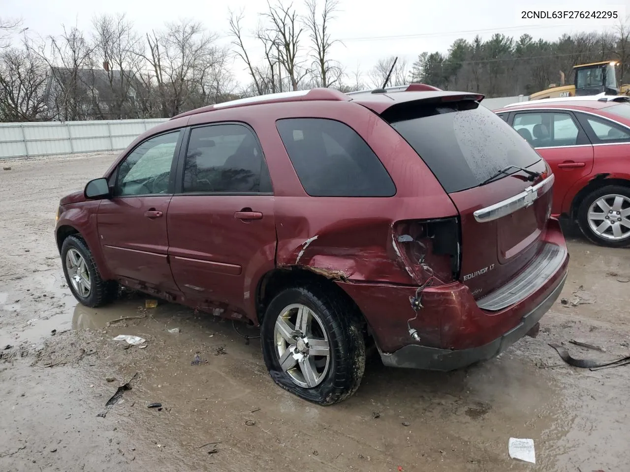 2007 Chevrolet Equinox Lt VIN: 2CNDL63F276242295 Lot: 80361544