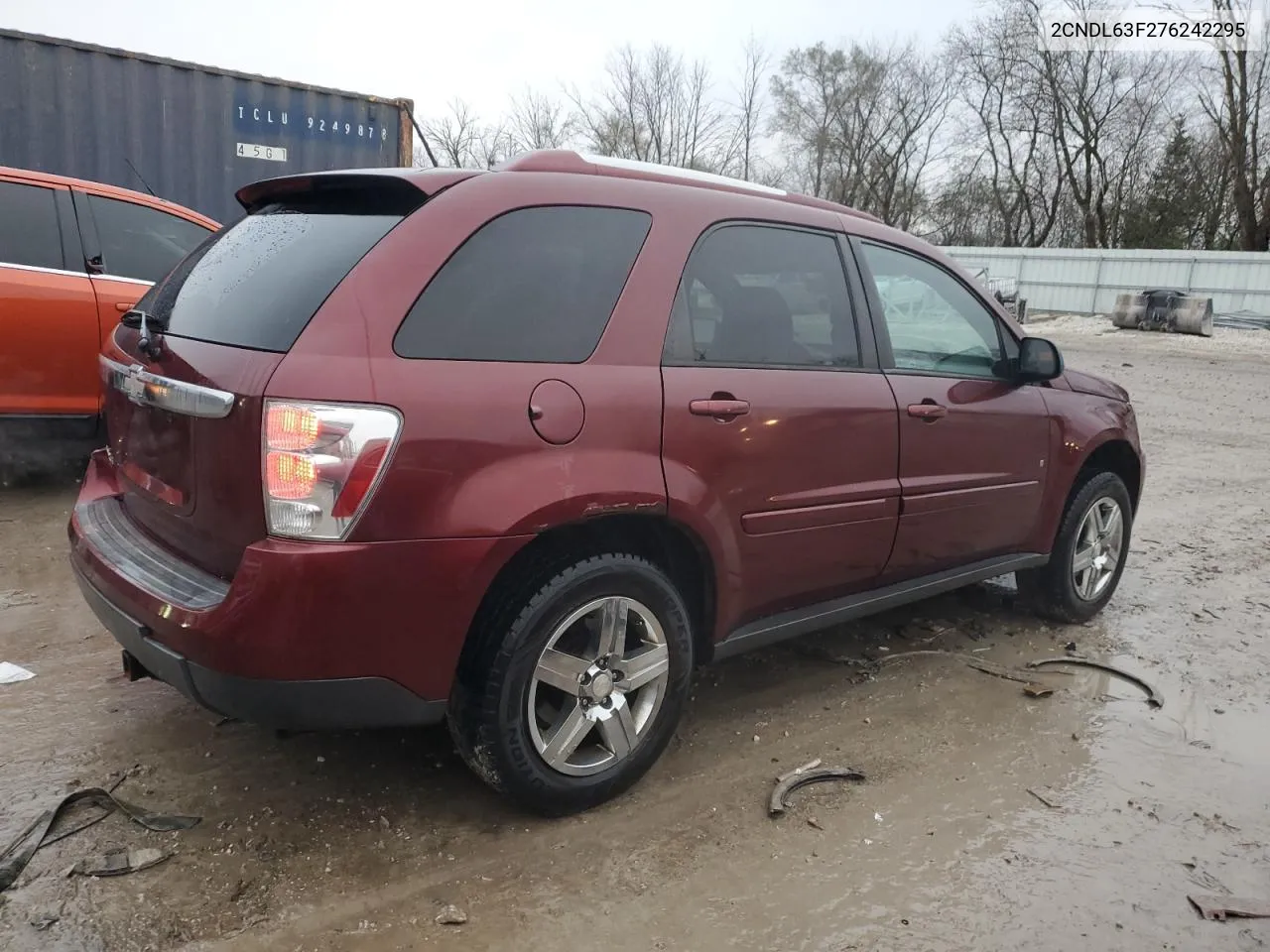 2007 Chevrolet Equinox Lt VIN: 2CNDL63F276242295 Lot: 80361544