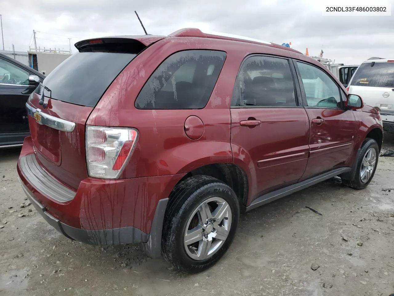 2CNDL33F486003802 2008 Chevrolet Equinox Lt