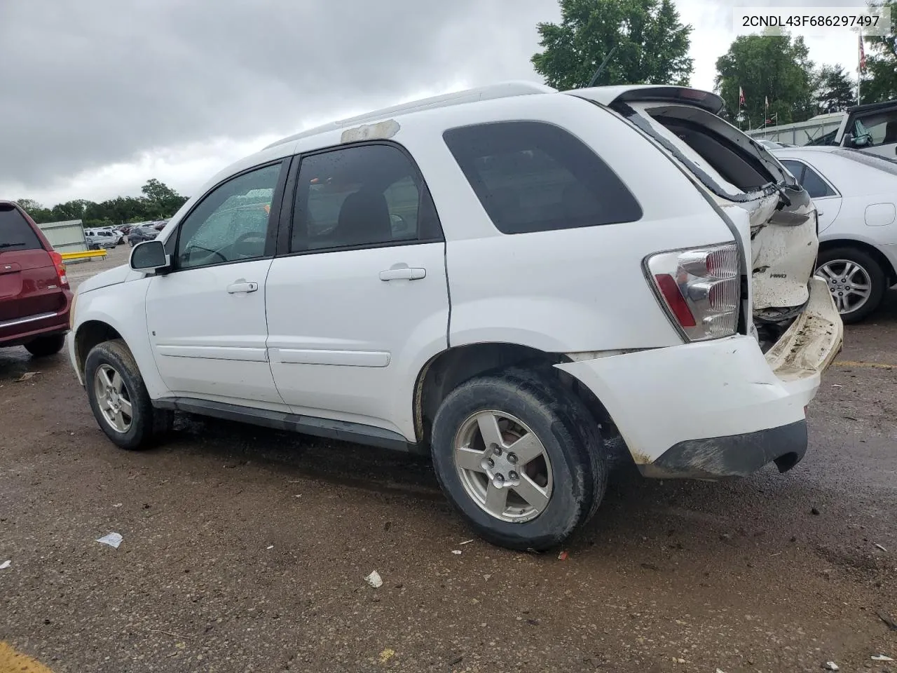 2CNDL43F686297497 2008 Chevrolet Equinox Lt