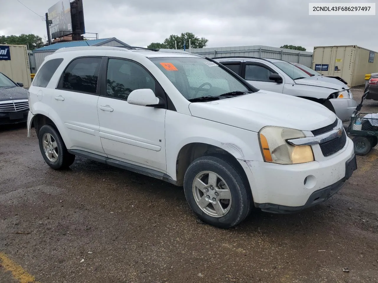 2CNDL43F686297497 2008 Chevrolet Equinox Lt