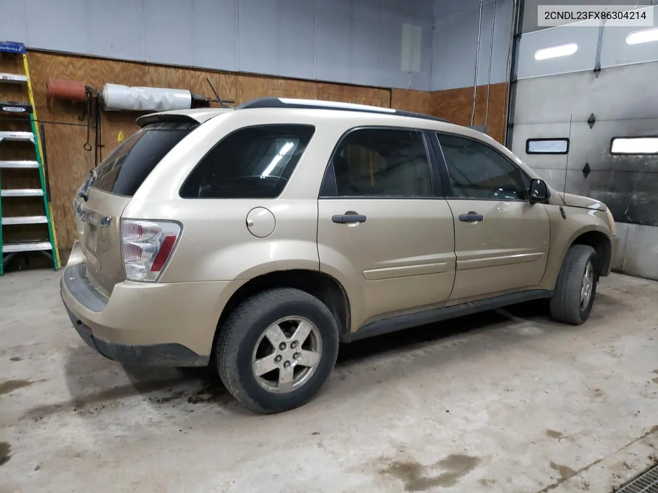 2008 Chevrolet Equinox Ls VIN: 2CNDL23FX86304214 Lot: 58363804