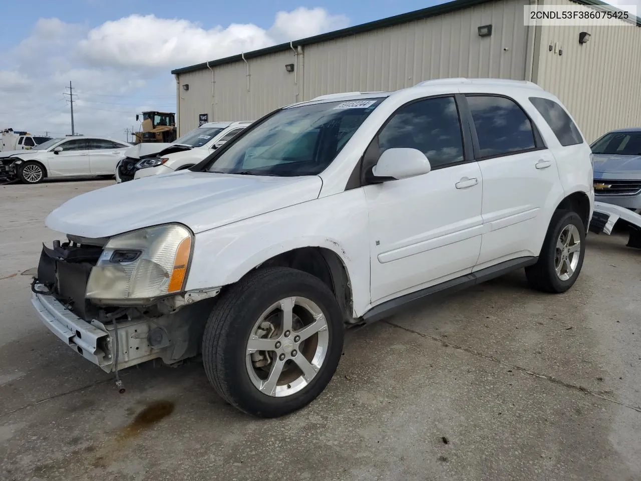 2CNDL53F386075425 2008 Chevrolet Equinox Lt