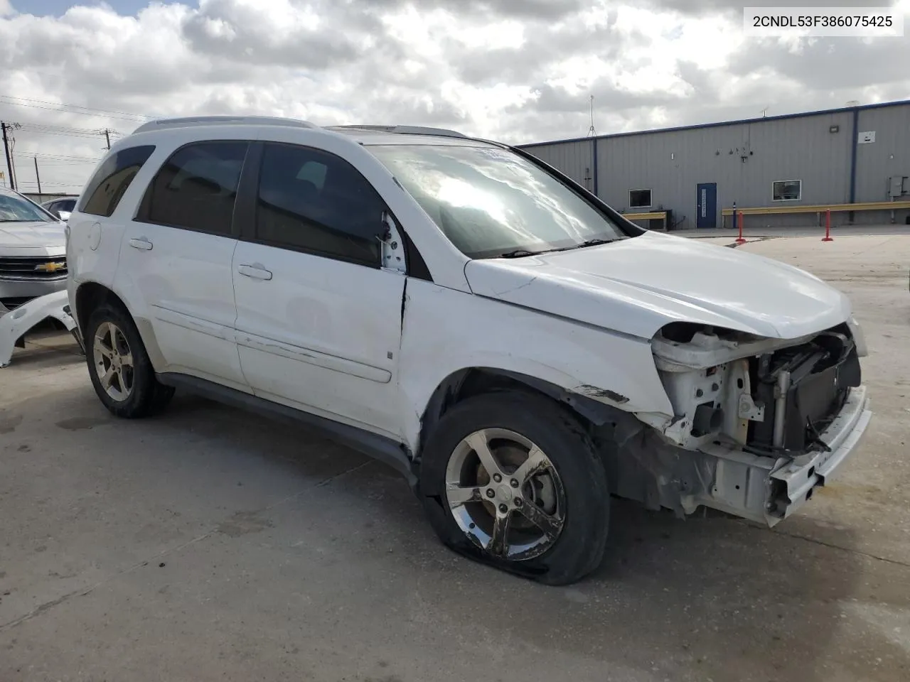 2CNDL53F386075425 2008 Chevrolet Equinox Lt