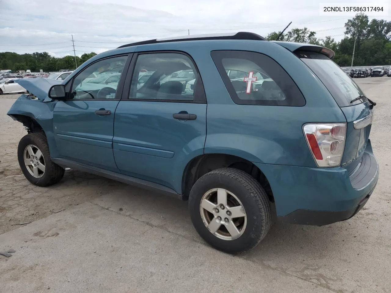 2CNDL13F586317494 2008 Chevrolet Equinox Ls