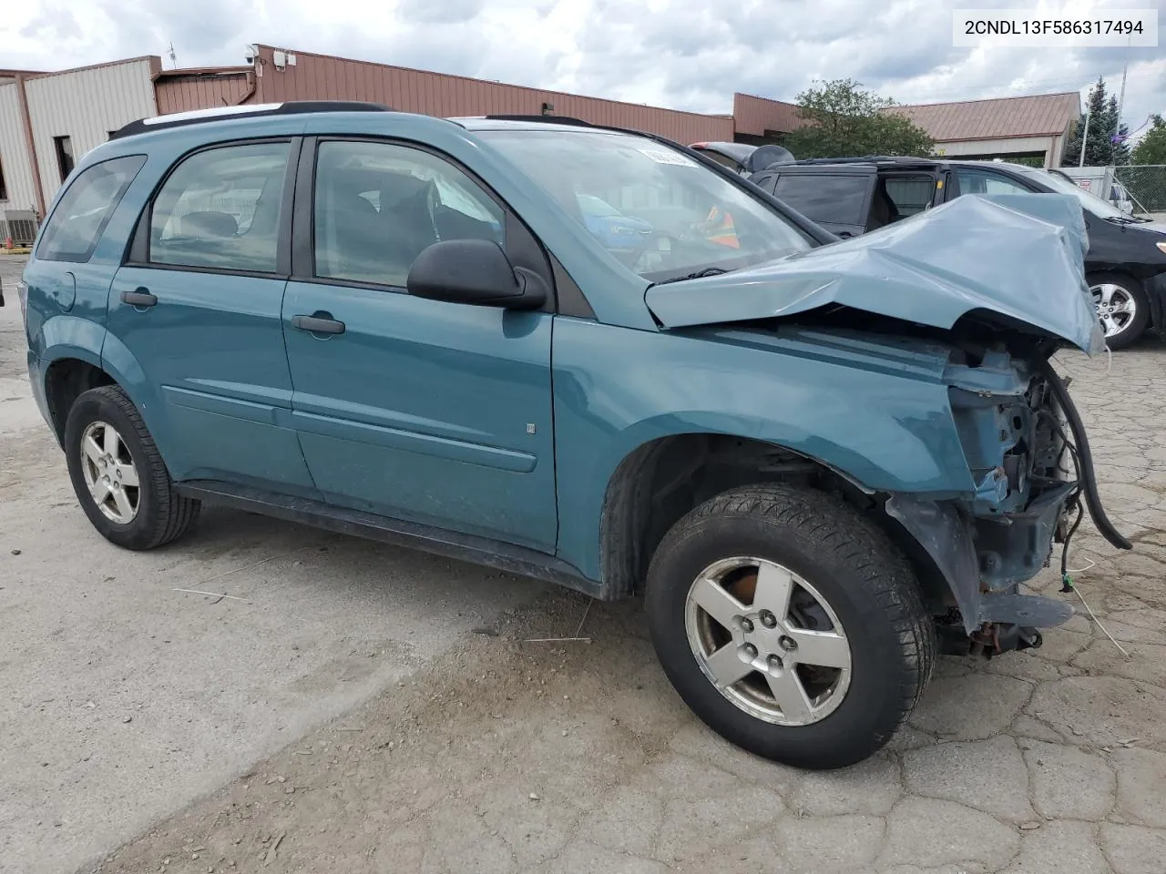 2CNDL13F586317494 2008 Chevrolet Equinox Ls