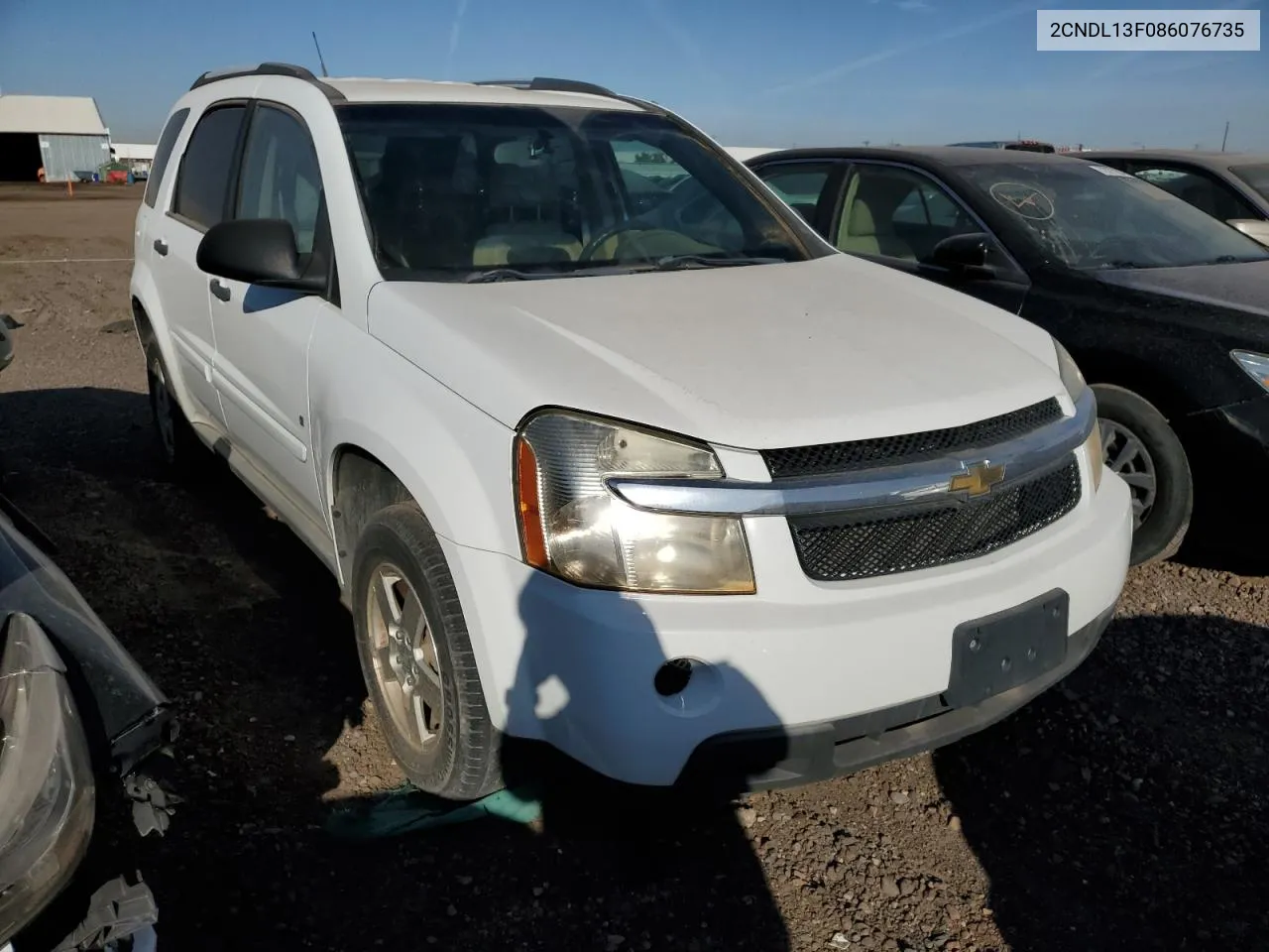 2008 Chevrolet Equinox Ls VIN: 2CNDL13F086076735 Lot: 60950564