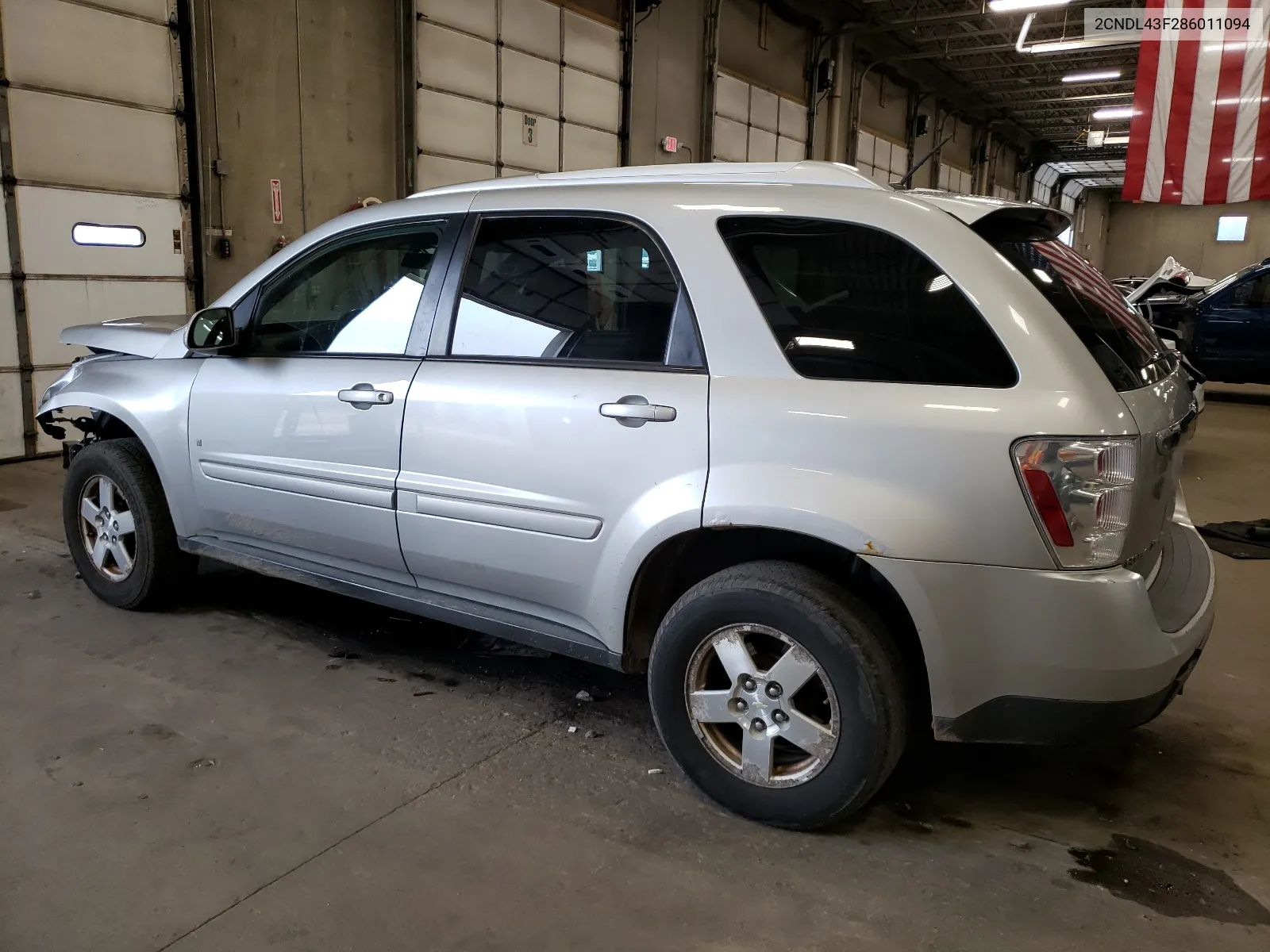 2008 Chevrolet Equinox Lt VIN: 2CNDL43F286011094 Lot: 61571654