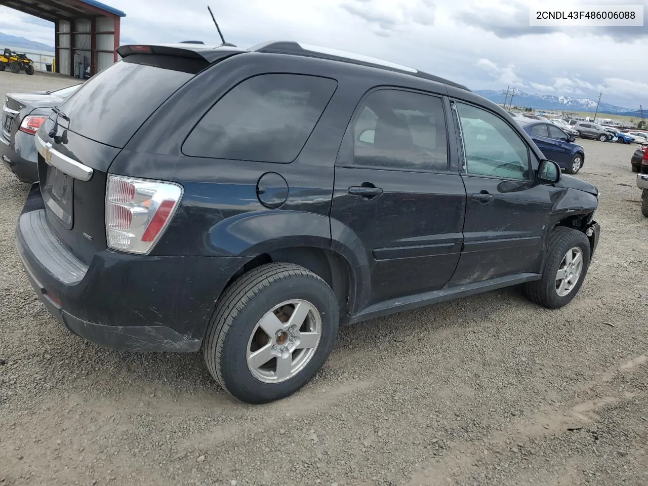 2008 Chevrolet Equinox Lt VIN: 2CNDL43F486006088 Lot: 64227484