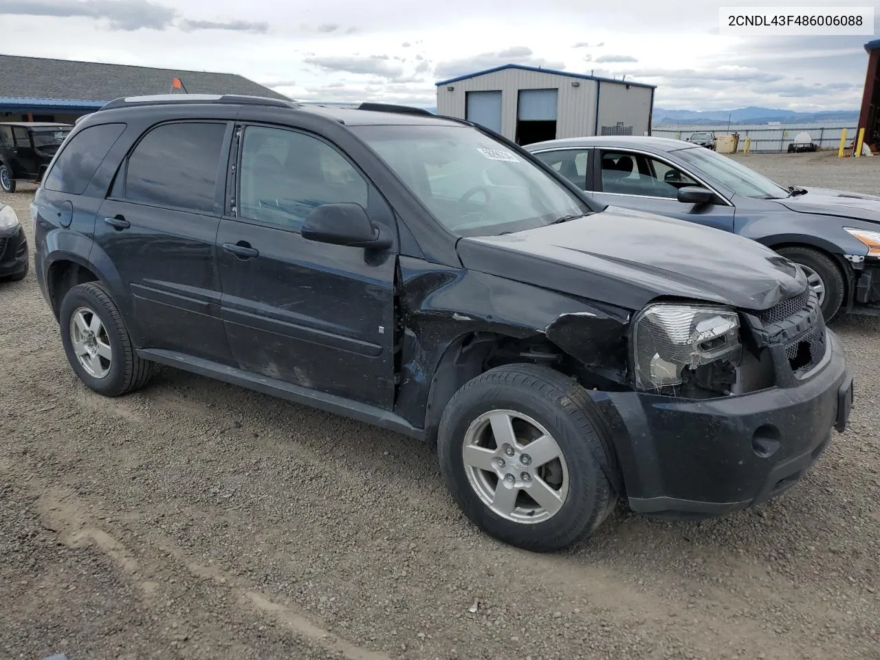 2008 Chevrolet Equinox Lt VIN: 2CNDL43F486006088 Lot: 64227484