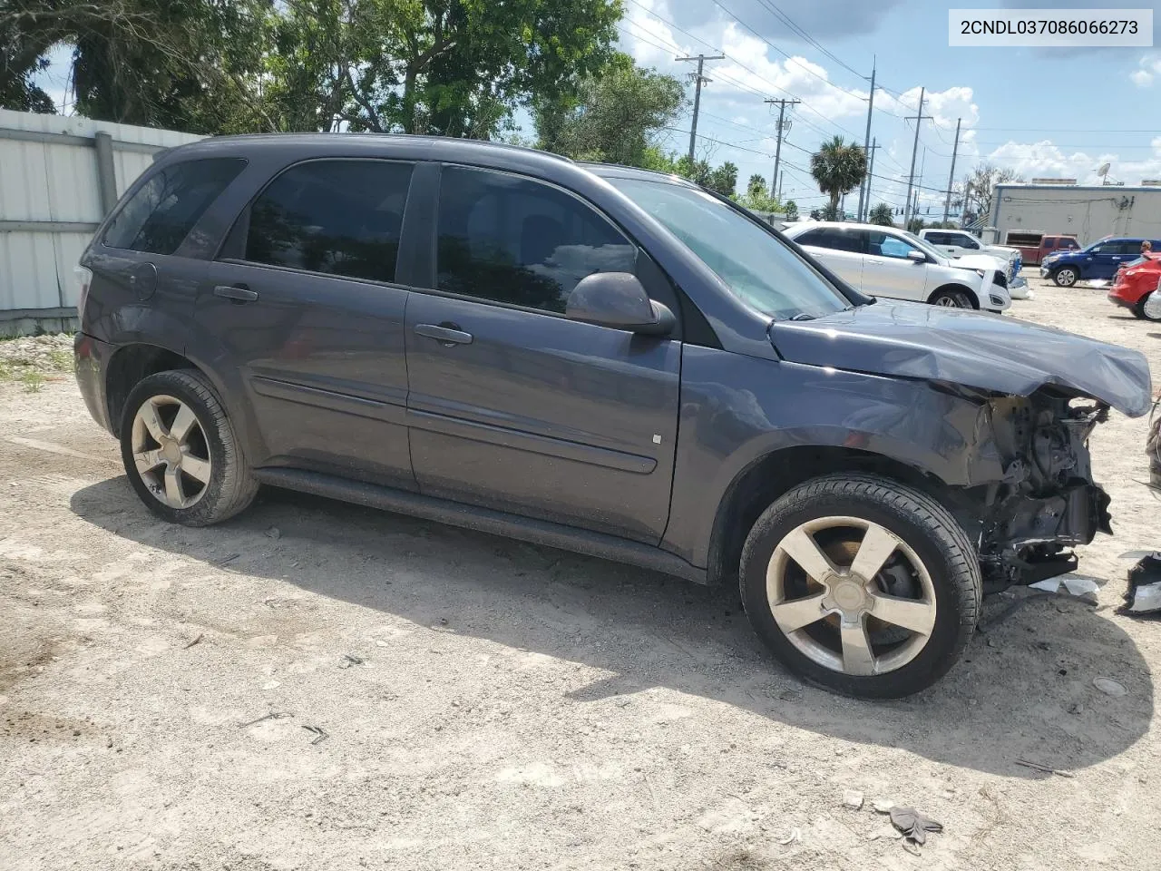 2008 Chevrolet Equinox Sport VIN: 2CNDL037086066273 Lot: 65361344