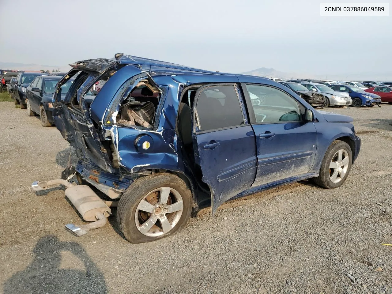 2008 Chevrolet Equinox Sport VIN: 2CNDL037886049589 Lot: 66408954