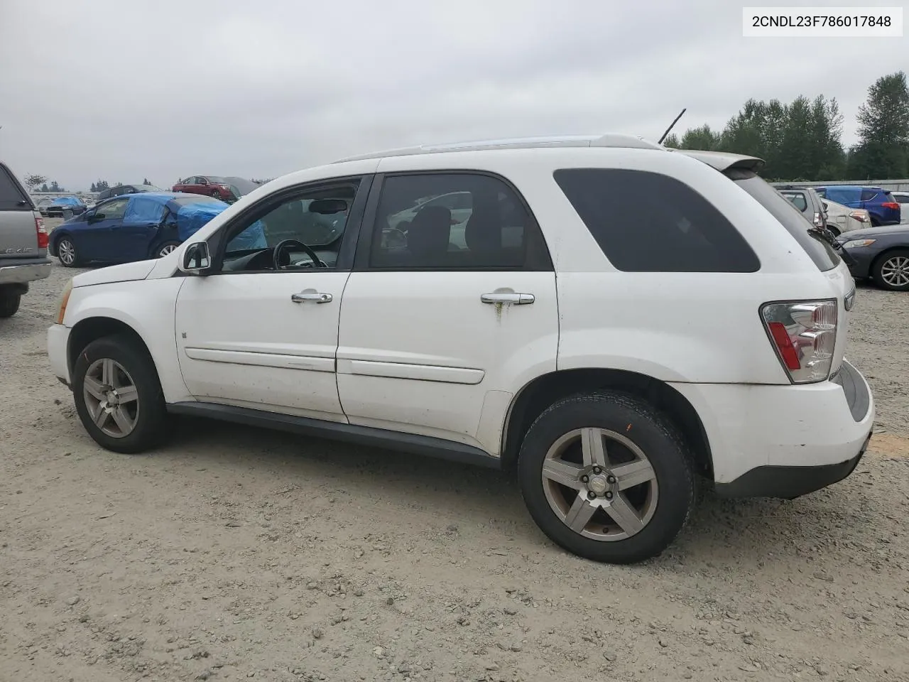 2008 Chevrolet Equinox Ls VIN: 2CNDL23F786017848 Lot: 66442474