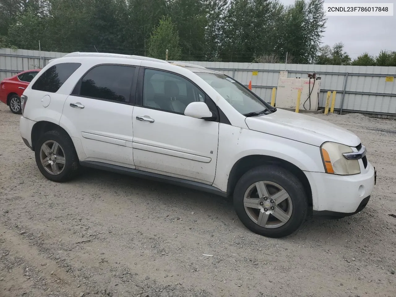 2008 Chevrolet Equinox Ls VIN: 2CNDL23F786017848 Lot: 66442474