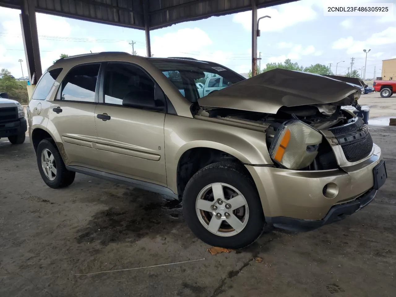 2008 Chevrolet Equinox Ls VIN: 2CNDL23F486305925 Lot: 66680054