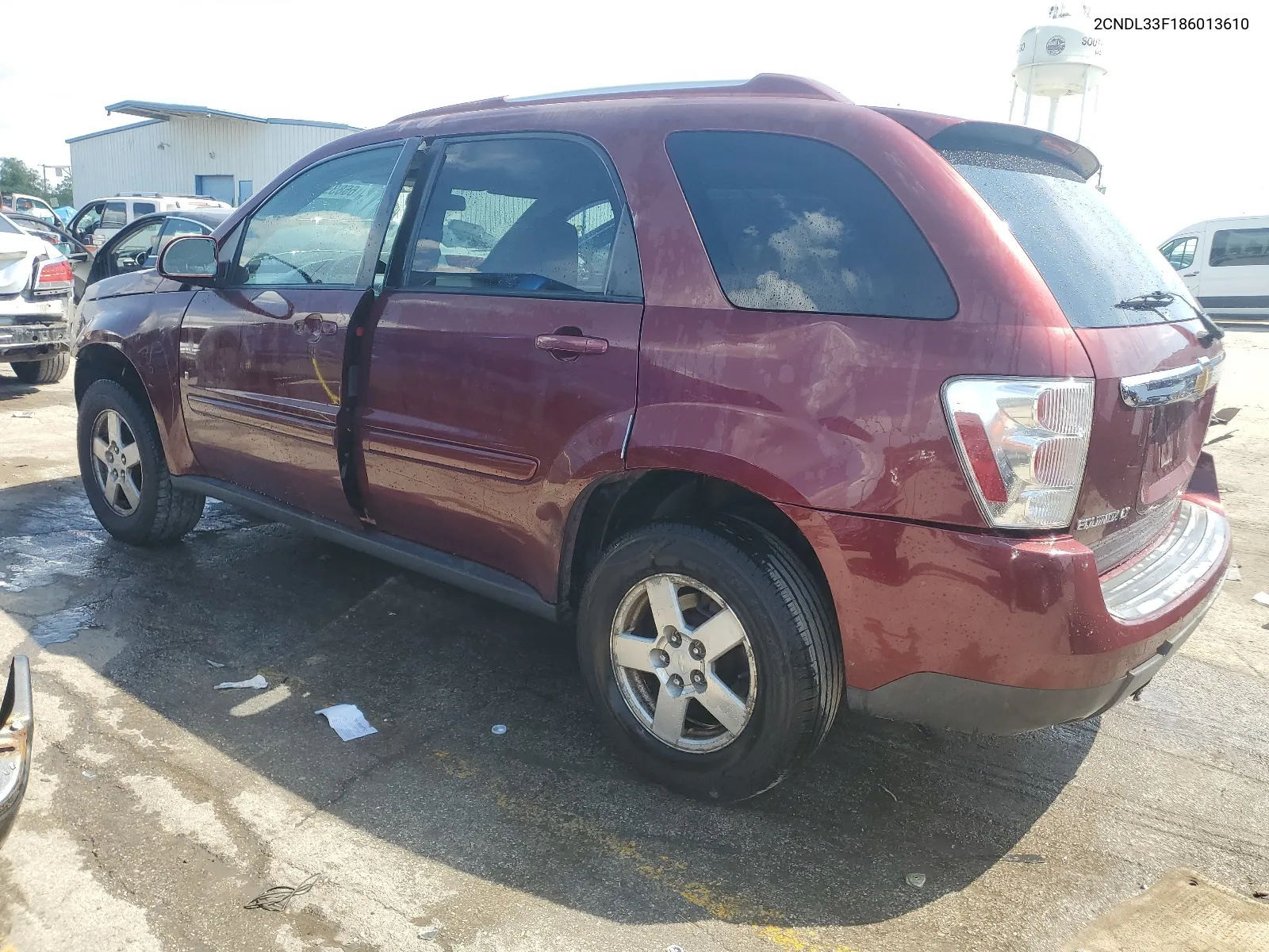 2CNDL33F186013610 2008 Chevrolet Equinox Lt