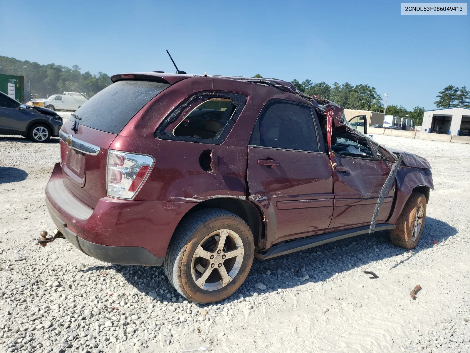 2008 Chevrolet Equinox Lt VIN: 2CNDL53F986049413 Lot: 67253144