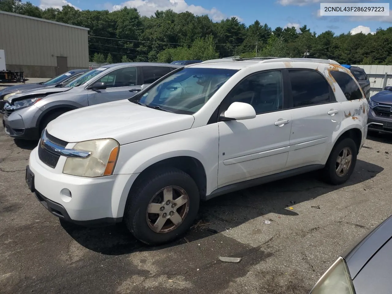 2008 Chevrolet Equinox Lt VIN: 2CNDL43F286297223 Lot: 67899024