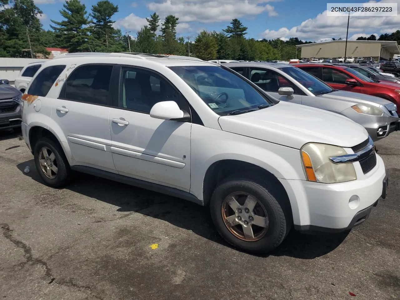 2008 Chevrolet Equinox Lt VIN: 2CNDL43F286297223 Lot: 67899024