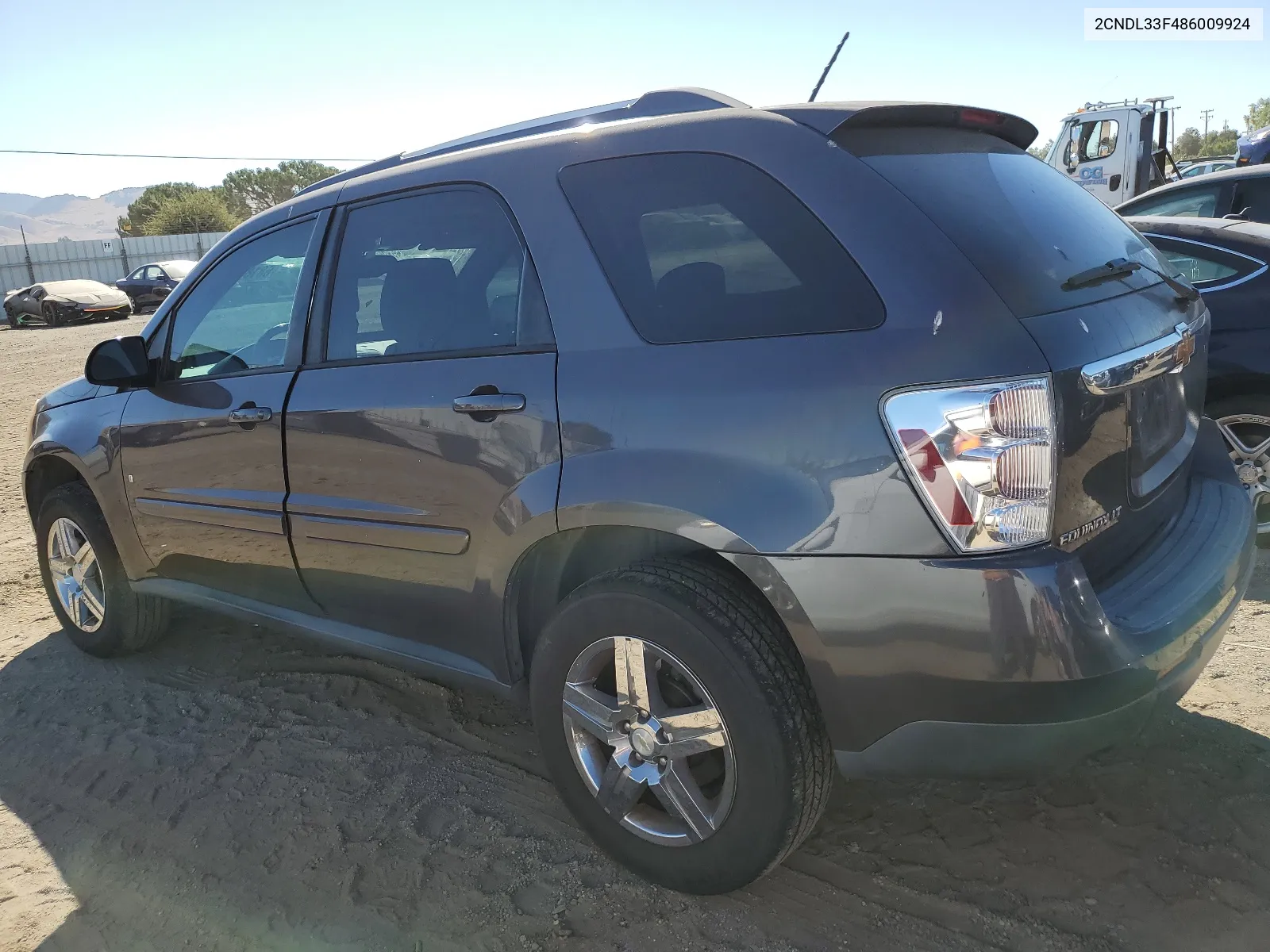 2CNDL33F486009924 2008 Chevrolet Equinox Lt