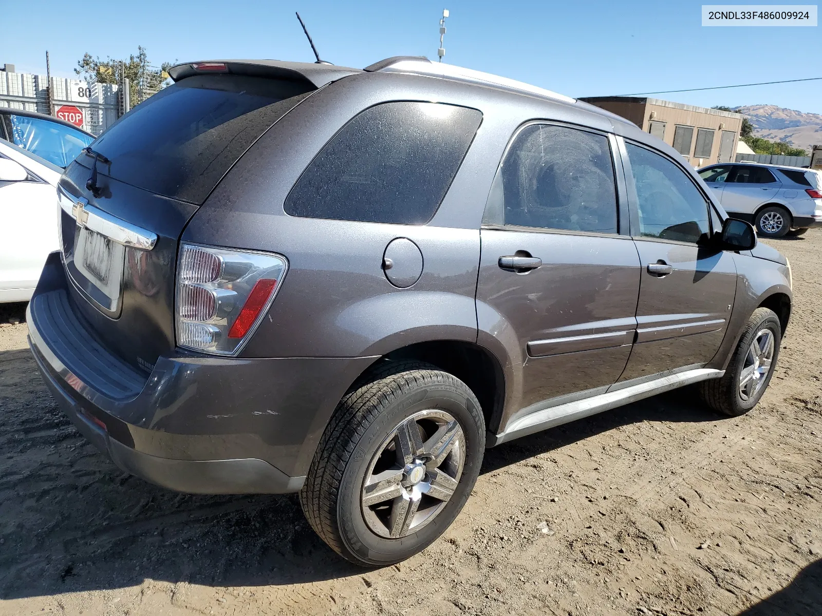 2CNDL33F486009924 2008 Chevrolet Equinox Lt