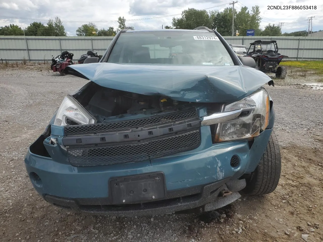 2CNDL23F886053418 2008 Chevrolet Equinox Ls